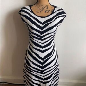 NWOT Express Zebra Print dress L​​
